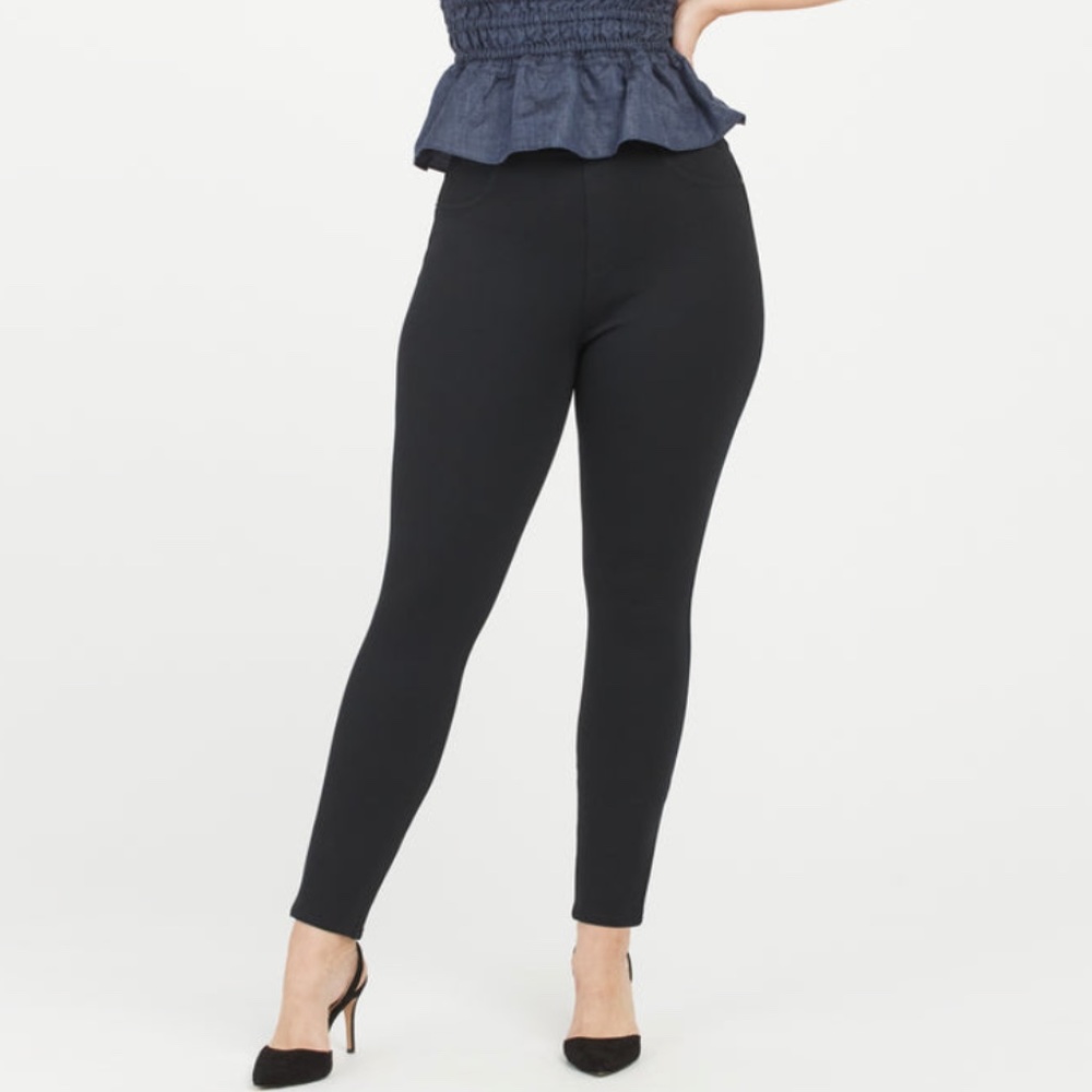 NEW Spanx The Perfect Pant, Ankle 4-Pocket, 3X, Black